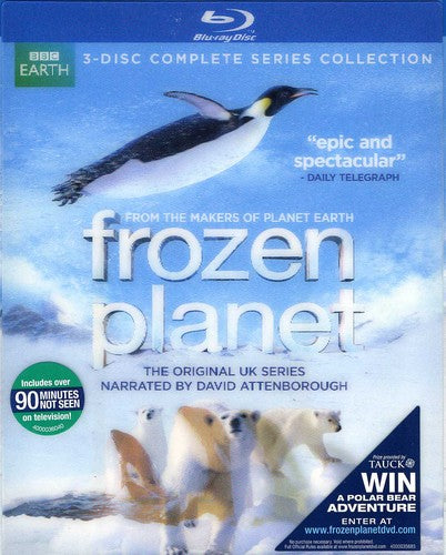 Frozen Planet 3-Disc Complete Series Collection Blu-Ray Disc