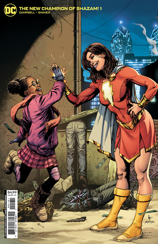 New Champion Of SHAZAM #1 Cover C Gary Frank Card Stock 1:25 Incentive Variant Cover