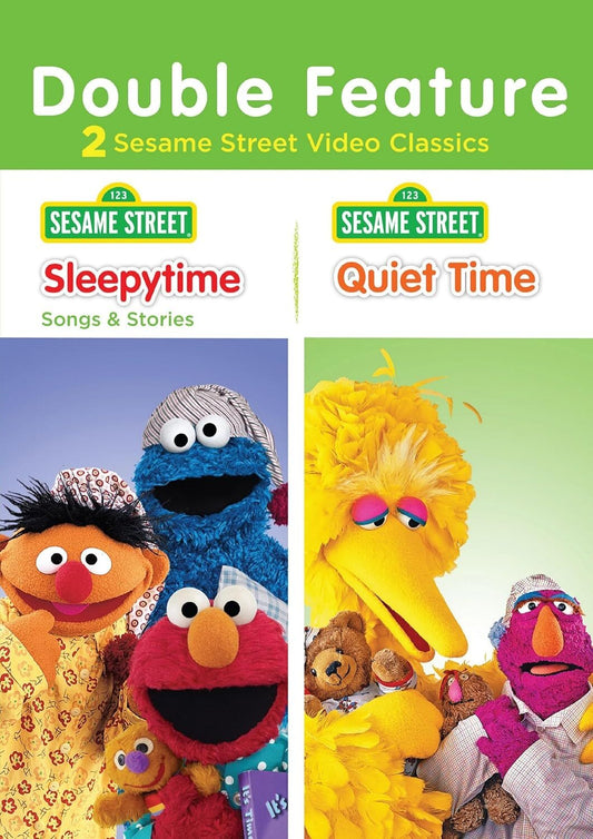 Sesame Street: Sleepytime Songs & Stories / Quiet Time (DVD) NEW!