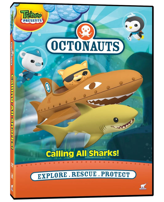 OCTONAUTS Calling All Sharks (DVD) BRAND NEW!!! & SEALED!!!