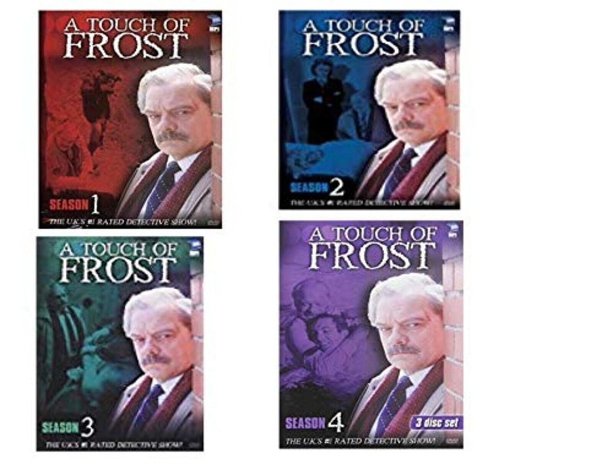 TOUCH OF FROST: THE COMPLETE SEASONS 1-4 (4-PACK) DVD BRAND NEW!!!