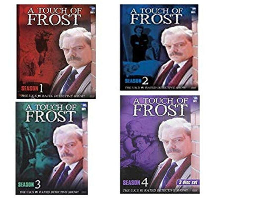 TOUCH OF FROST: THE COMPLETE SEASONS 1-4 (4-PACK) DVD BRAND NEW!!!