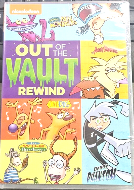 Nickelodeon: Out of the Vault Rewind (DVD) BRAND NEW!!!