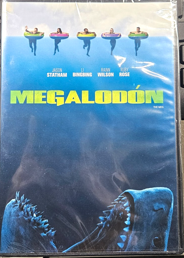 THE MEG (DVD) BRAND NEW!!! & SEALED!!! SPANISH ARTWORK REGION 1/A
