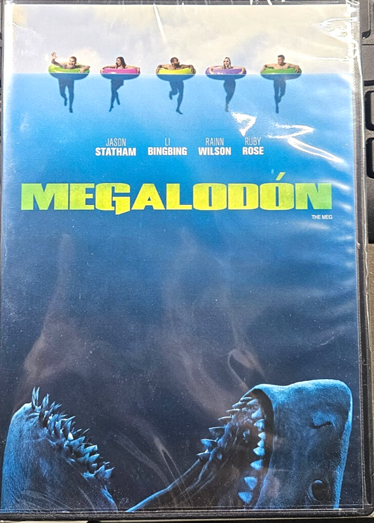 THE MEG (DVD) BRAND NEW!!! & SEALED!!! SPANISH ARTWORK REGION 1/A