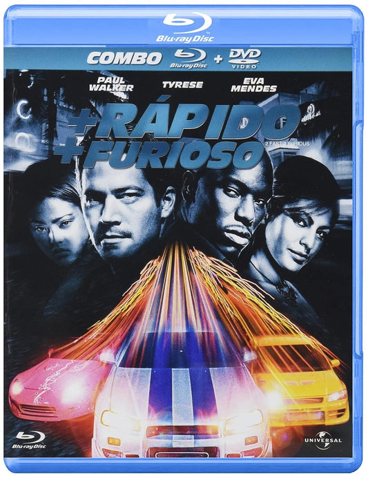 2 Fast 2 Furious (Blu-ray + DVD) BRAND NEW!!! & SEALED!!! REGION 1