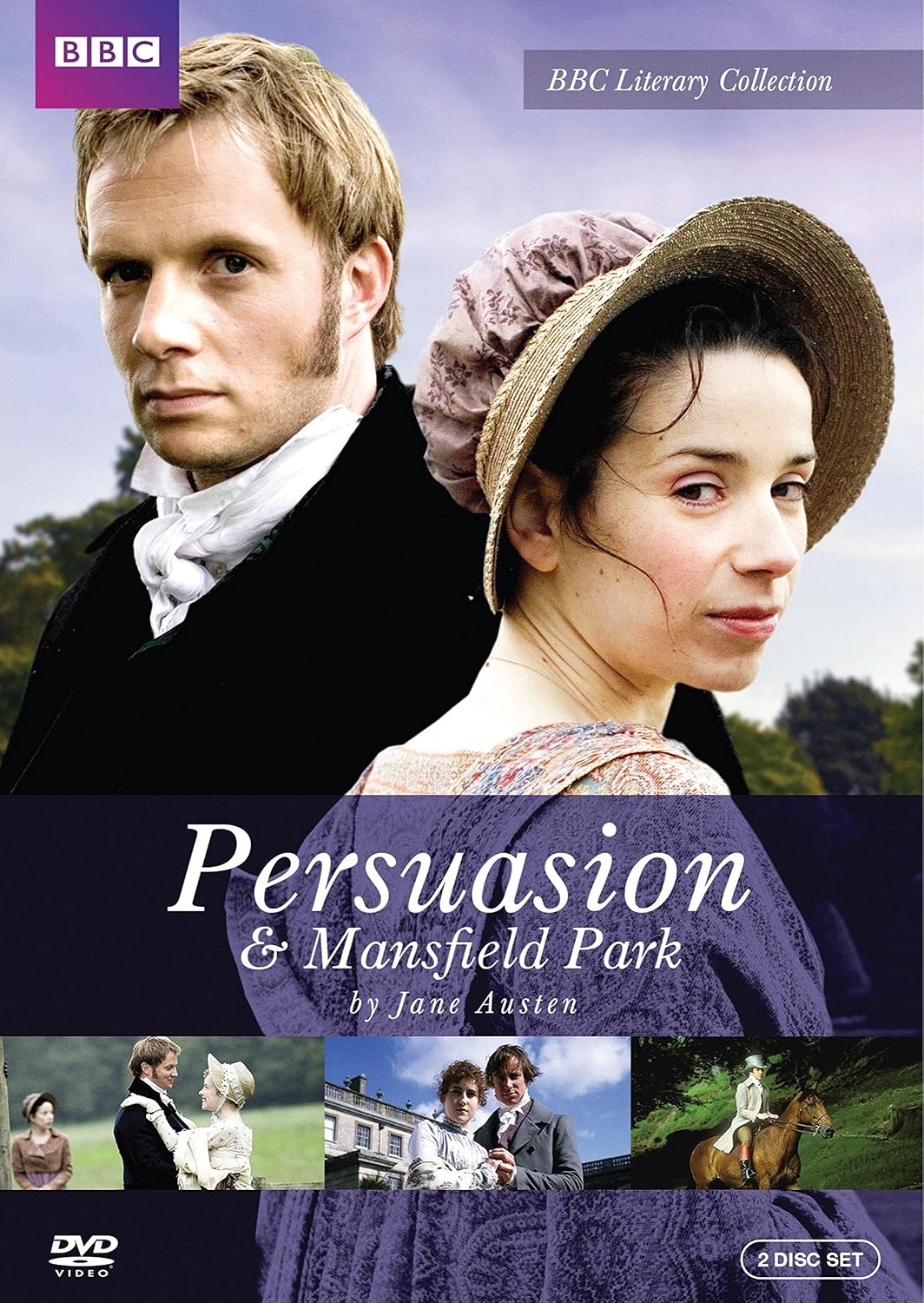 Persuasion & Mansfield Park (DVD) by Jane Austen's - Brand New!!