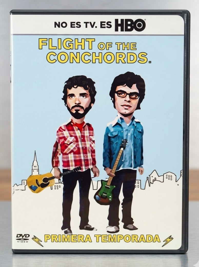 The Flight of the Conchords: Season 1 (DVD) Spanish Artwork