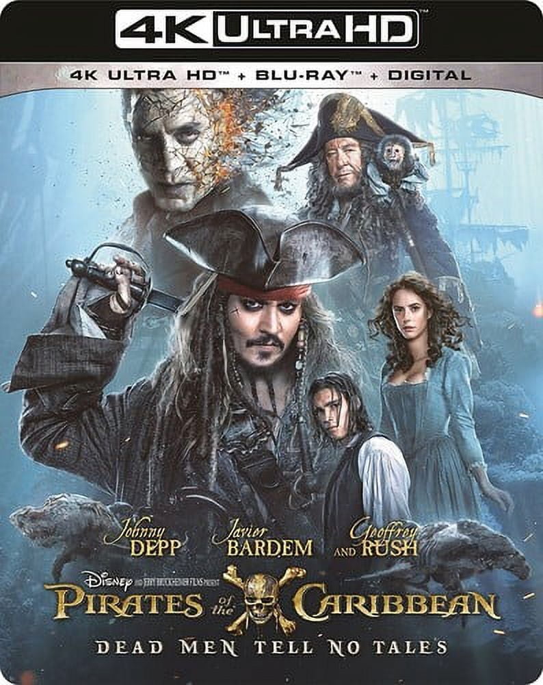 Pirates of the Caribbean: Dead Men Tell No Tales (4K Ultra HD + Blu-ray)