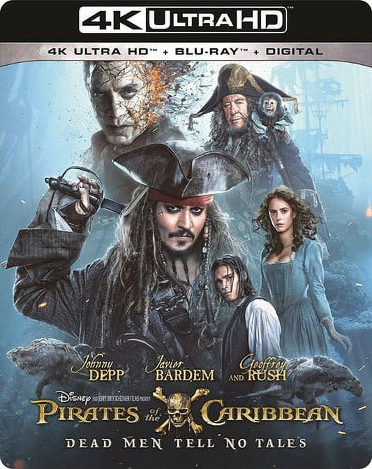 Pirates of the Caribbean: Dead Men Tell No Tales (4K Ultra HD + Blu-ray)