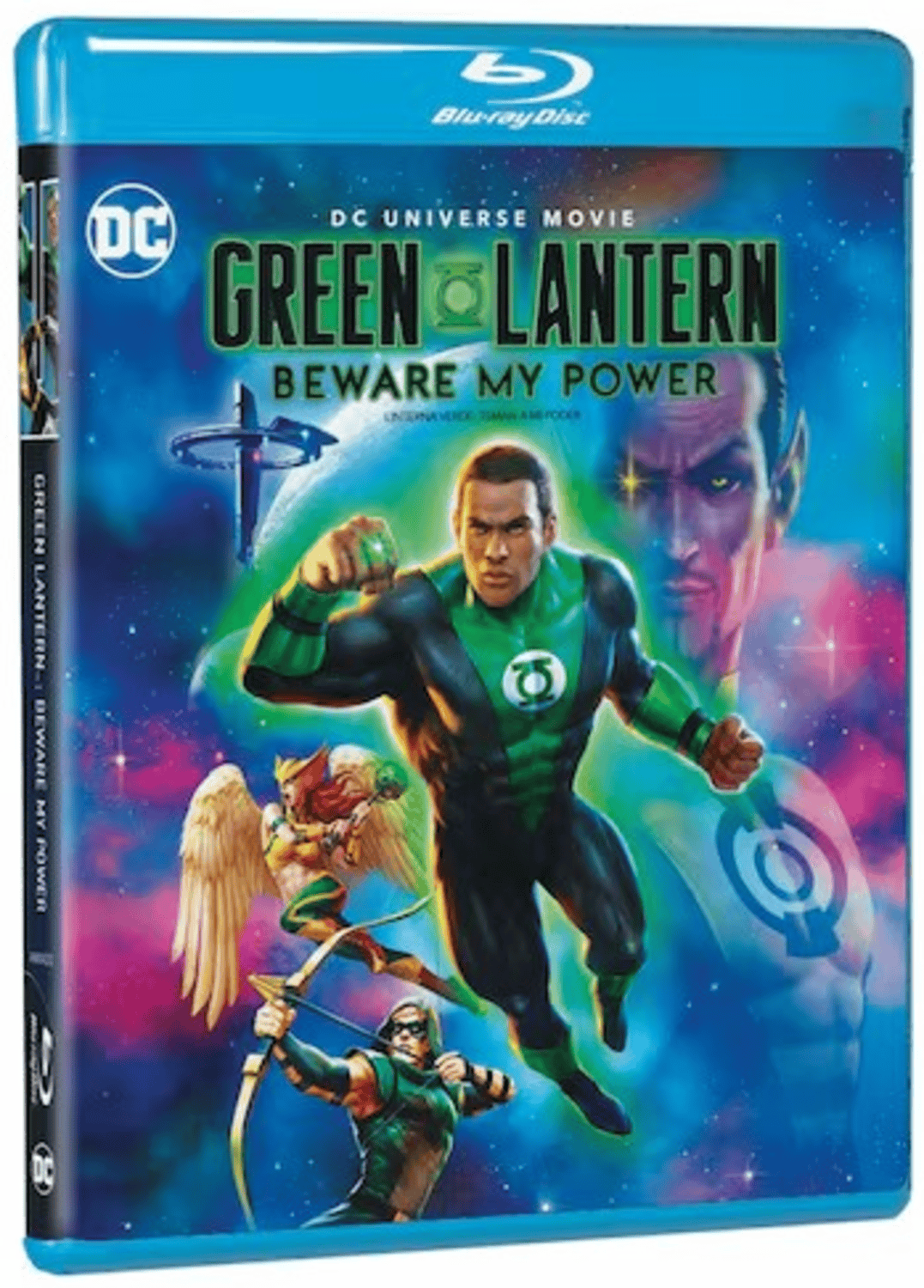 GREEN LANTERN BEWARE MY POWER (BLU-RAY) SPANISH ARTWORK REGION 1/A BRAND NEW!!!