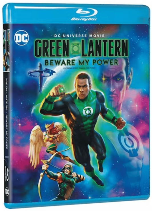 GREEN LANTERN BEWARE MY POWER (BLU-RAY) SPANISH ARTWORK REGION 1/A BRAND NEW!!!