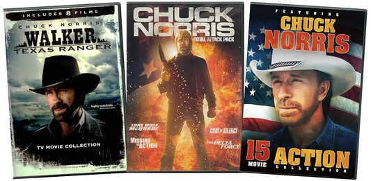 Walker Texas Ranger 15-Movie Collection (DVD) BRAND NEW!!! & SEALED!!!