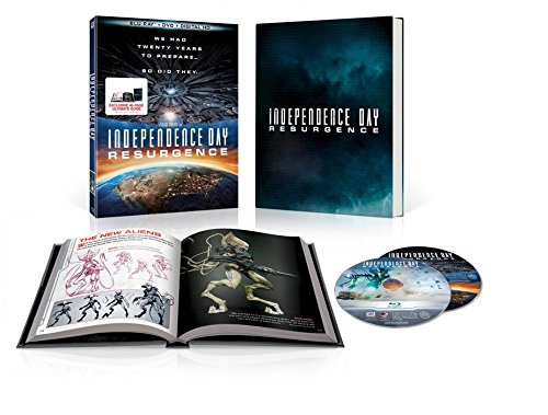 Independence Day: Resurgence | Exclusive 48 Page Ultimate Guide Book Edition (Blu Ray + DVD + Digital HD)