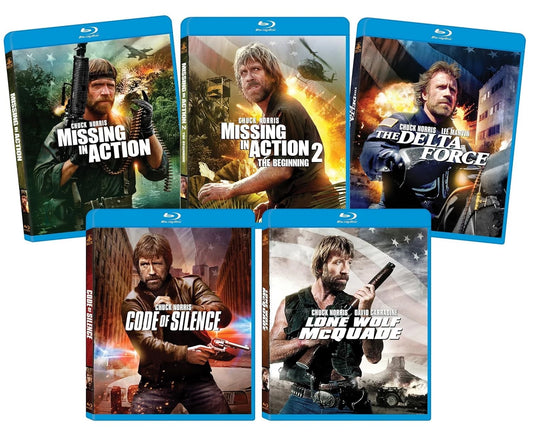 The Ultimate Chuck Norris Blu-ray Bundle BRAND NEW!!! & SEALED!!!
