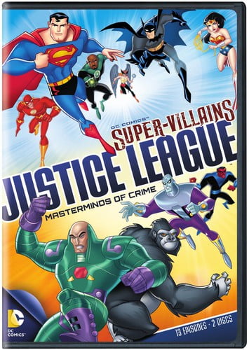 DC Super-Villains: Justice League: Masterminds of Crime (DVD)