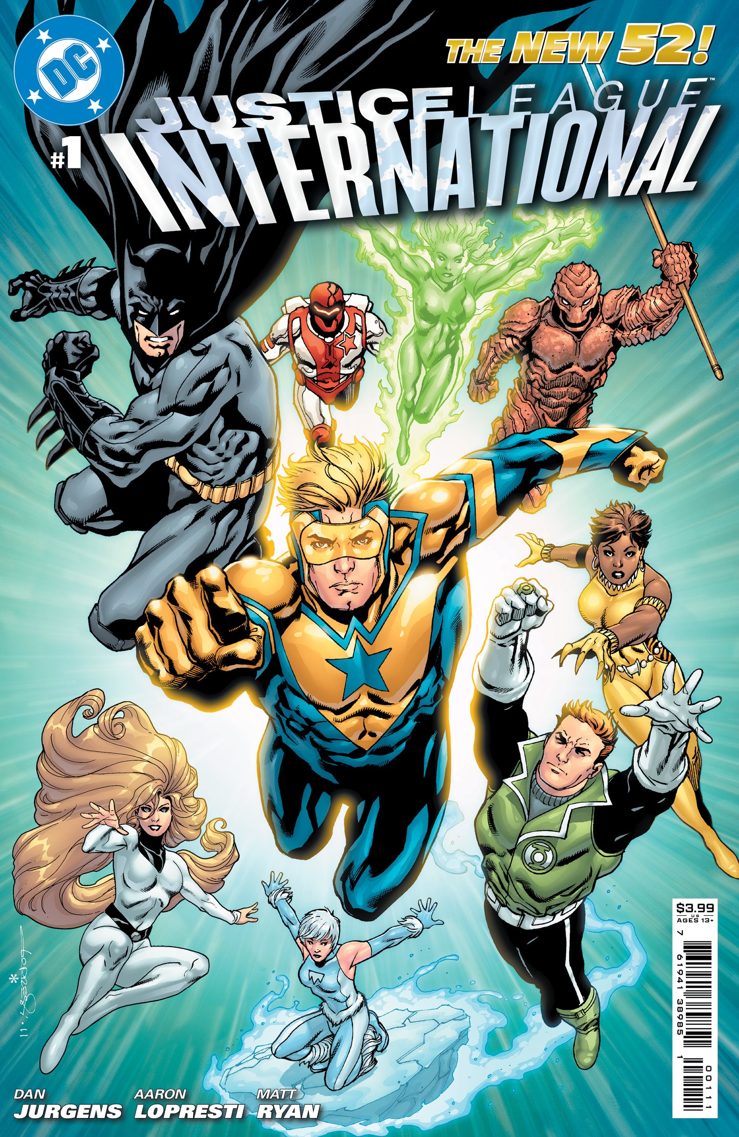 Justice League International: The New 52! #1 (2025 Edition)