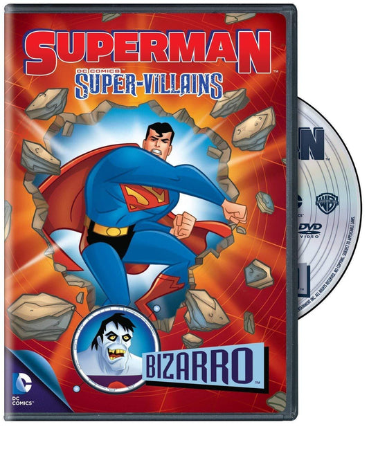 SUPERMAN DC COMICS SUPER-VILLAINS: BIZARRO (DVD) BRAND NEW!!! & SEALED!!!