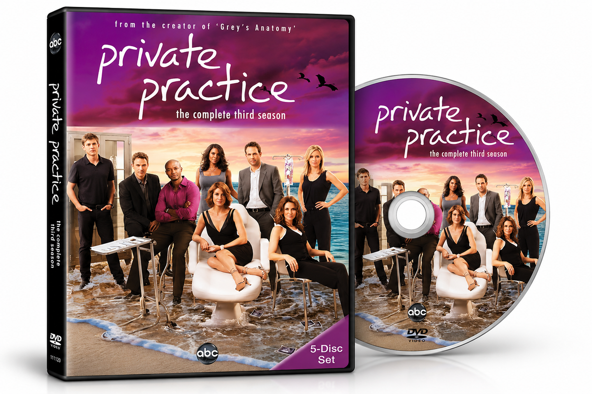 Private Practice: Complete Third Season 3 [DVD] Region 1/A