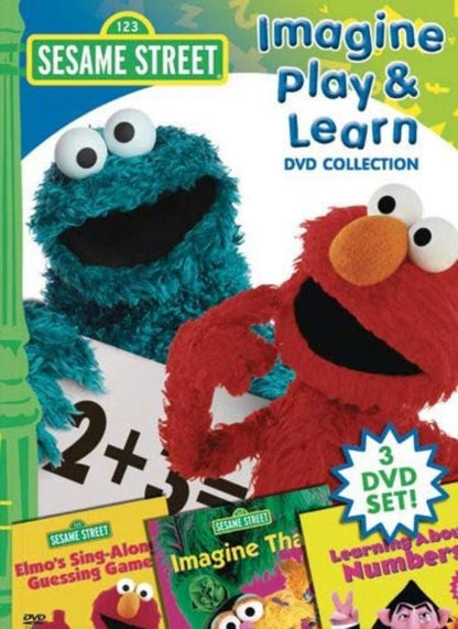 Sesame Street: Imagine, Play, and Learn Collection (DVD) BRAND NEW!!! & SEALED