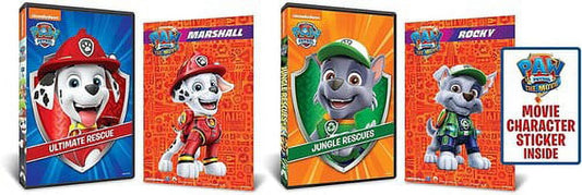 PAW Patrol: Ultimate Rescue/Jungle Rescues (DVD)