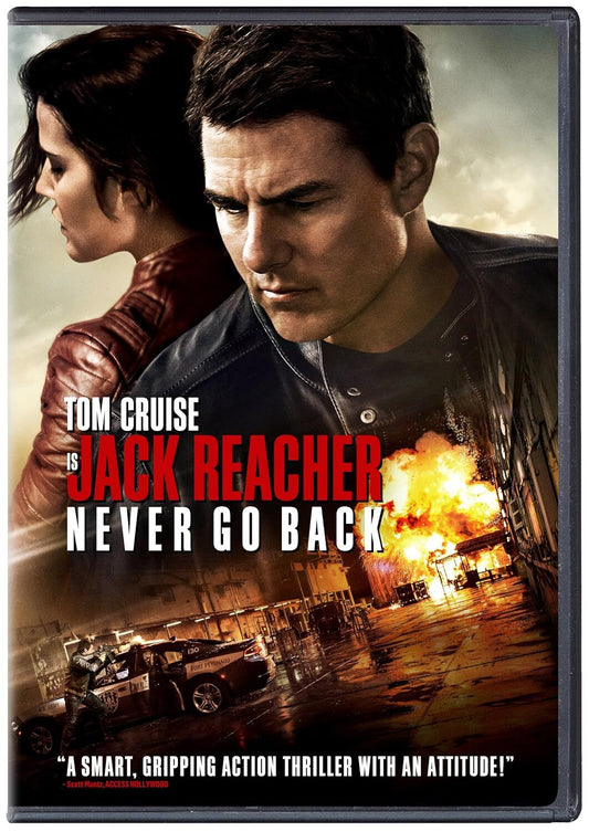 JACK REACHER NEVER GO BACK (DVD) BRAND NEW!!! & SEALED!!!