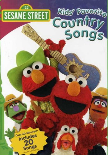 SESAME STREET: KIDS' FAVORITES - COUNTRY SONG (DVD) NEW!!!