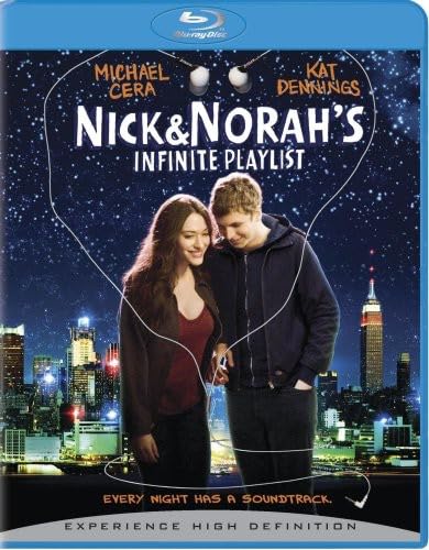 Nick & Norah's Infinite Playlist 2 Discs (Blu-ray + DVD ) New!!
