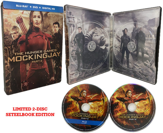 The Hunger Games: Mockingjay Part 2 (Steelbook) [Blu-ray] [2015]