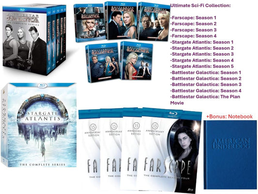 Ultimate Sci-fi Series Complete Collection (BLU-RAY)