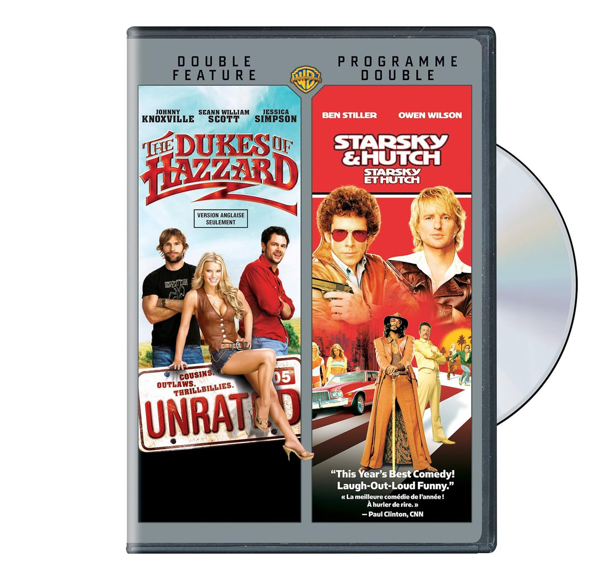 The Dukes of Hazzard THE BEGINNING/ Unrated & Starsky & Hutch (DVD) SET