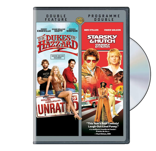 The Dukes of Hazzard THE BEGINNING/ Unrated & Starsky & Hutch (DVD) SET