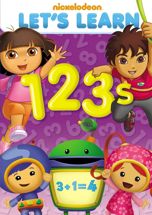 nickelodeon Let's Learn: 1, 2, 3 (DVD) BRAND NEW!!!