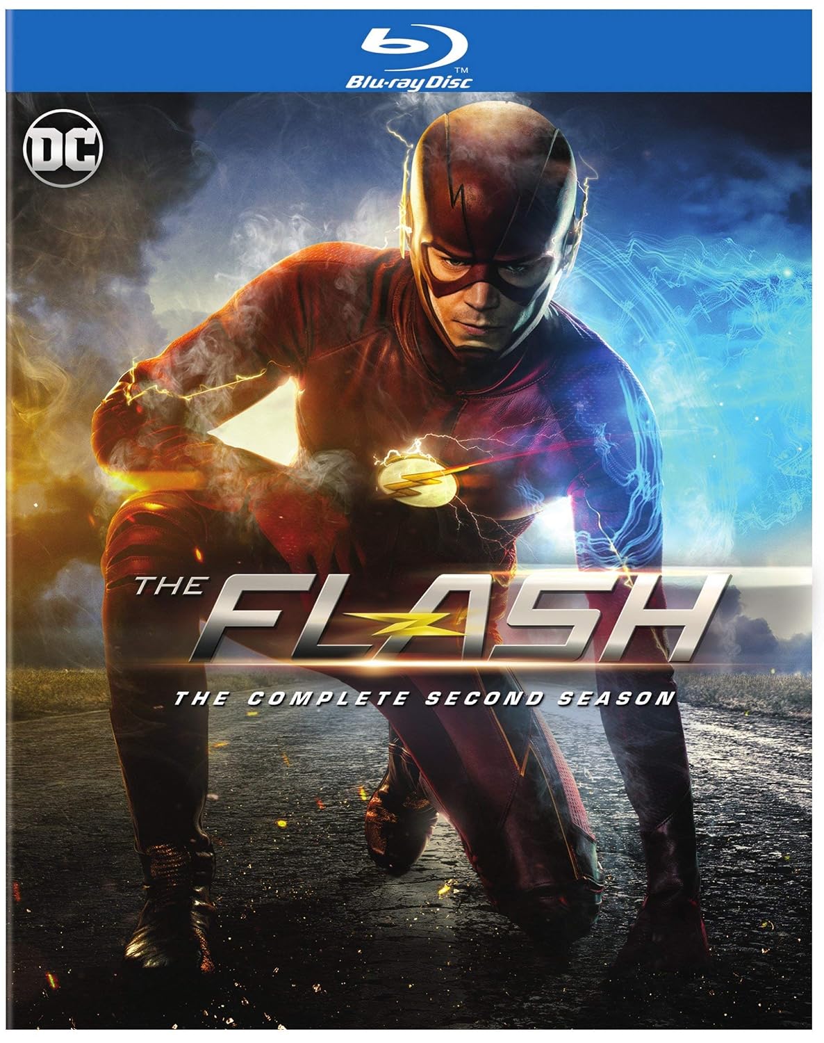 The Flash: The Complete Season 2 -Spanish Artwork (Blu-ray) New!!