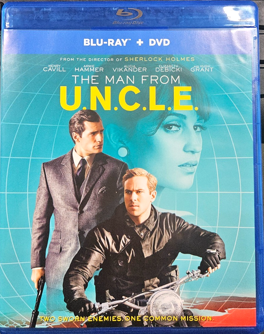 THE MAN FROM U.N.C.L.E. (BLU-RAY+DVD) BRAND NEW!!! & SEALED!!!