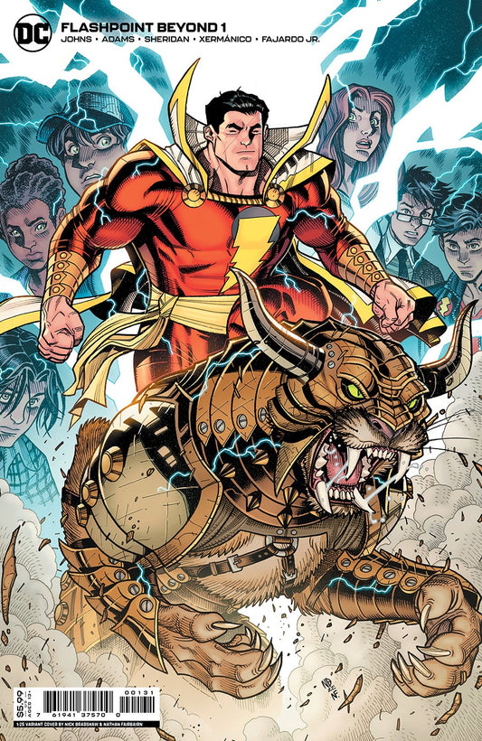 Flashpoint Beyond #1 Cover C Nick Bradshaw Card Stock 1:25 Incentive Variant Cover