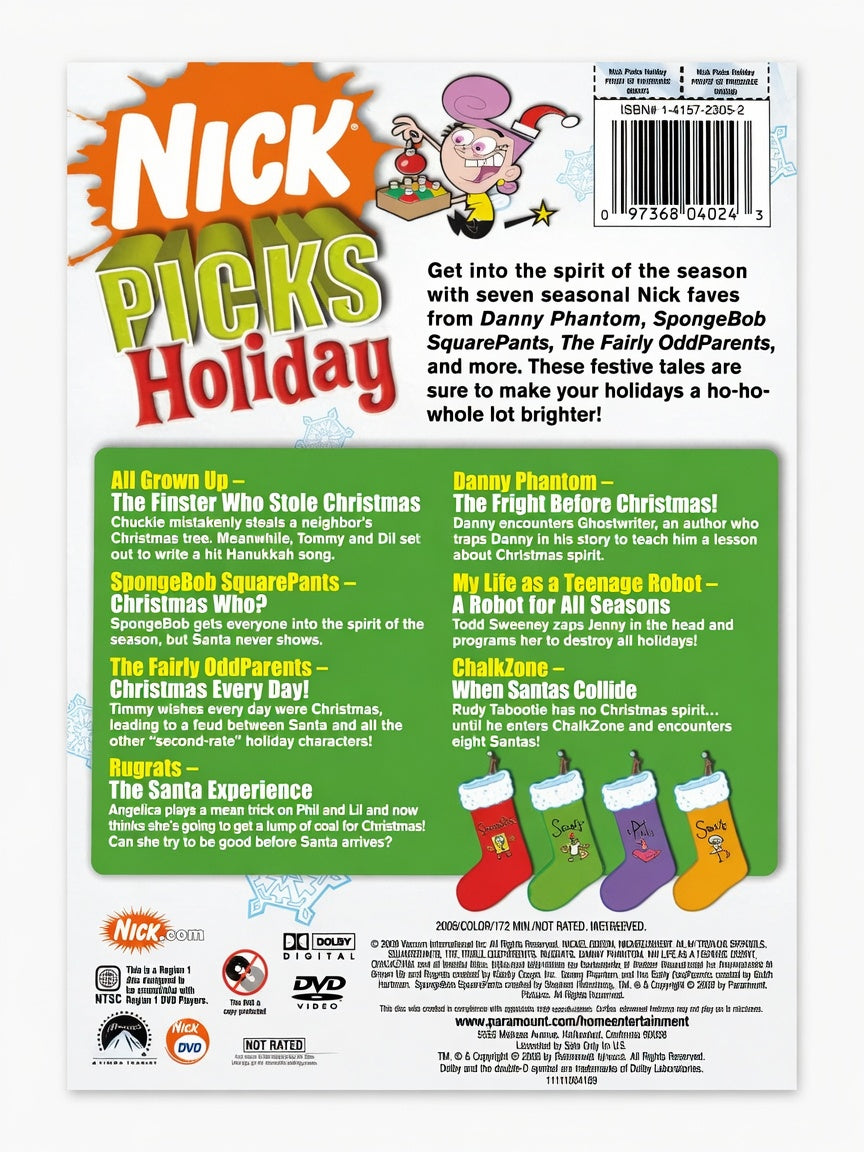 Nick Picks - Holiday [DVD] Region 1/A