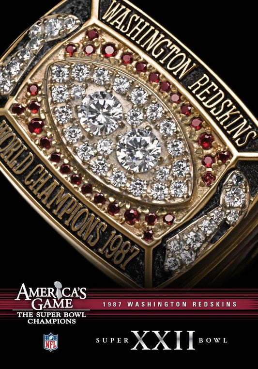 NFL Americas Game: Washington Redskins Super Bowl XXII (DVD) NEW!