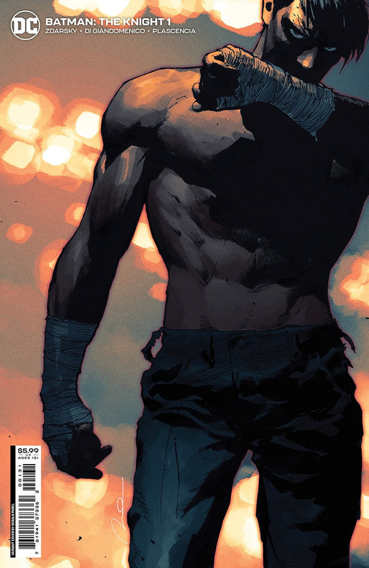 Batman The Knight #1 Cover C Incentive Gerald Parel Card Stock 1:25 Incentive Variant Cover
