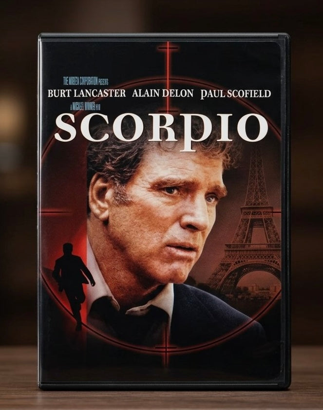 Scorpio - Burt Lancaster (1972) (DVD) Brand New!!