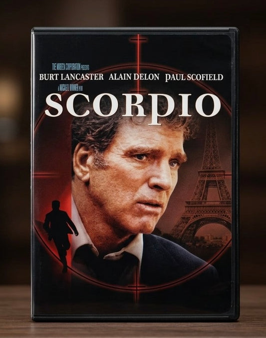 Scorpio - Burt Lancaster (1972) (DVD) Brand New!!