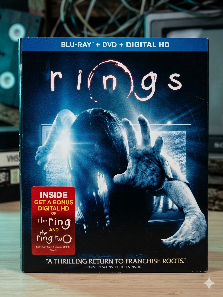 Rings - Evil is Reborn (Blu-ray + DVD + Digital HD) Brand New!!