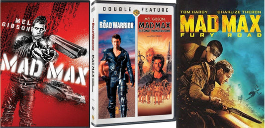 The Complete Mad Max 4-Movie Anthology DVD Collection: Max Max / The Road Warrior / Mad Max: Beyond Thunderdome / Mad Max: Fury Road [DVD] Region 1
