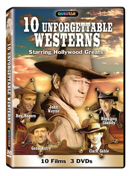 10 Unforgettable Westerns 3 pk. [DVD] BRAND NEW!!! & SEALED!!!