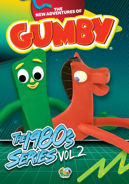 The New Adventures of Gumby: The 1980s Series Vol 2 (DVD) New!!
