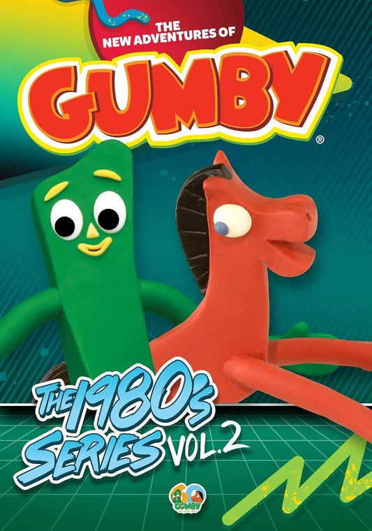 The New Adventures of Gumby: The 1980s Series Vol 2 (DVD) New!!