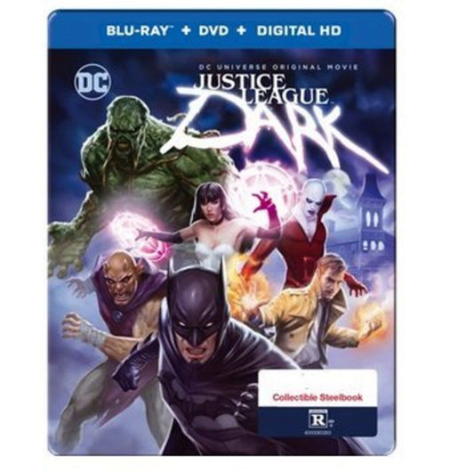 Justice League Dark - Exclusive Steel book (Blu-ray + DVD + Digital HD) NEW!!!