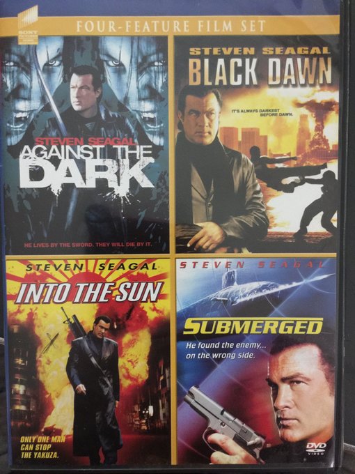Against the Dark / Black Dawn / Into the Sun / Submerged (4-DVD)