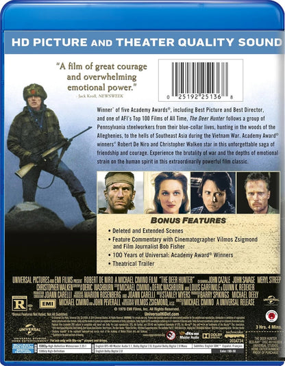 The Deer Hunter [Blu-ray] BRAND NEW!!! & SEALED!!!