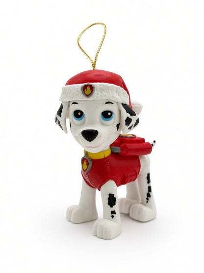 PAW Patrol Marshall Christmas Tree Ornament – 3 Inch Holiday Decoration, Collectible Character Ornament, Lightweight 1.8 oz